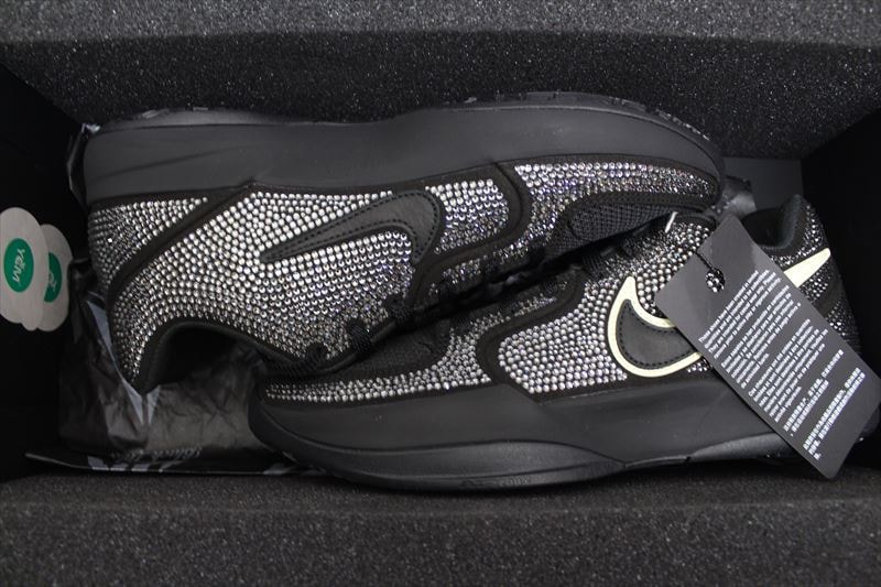 Swarovski × Nike Ja 2 "Black Label" (HV9998-001/HV9999-001)