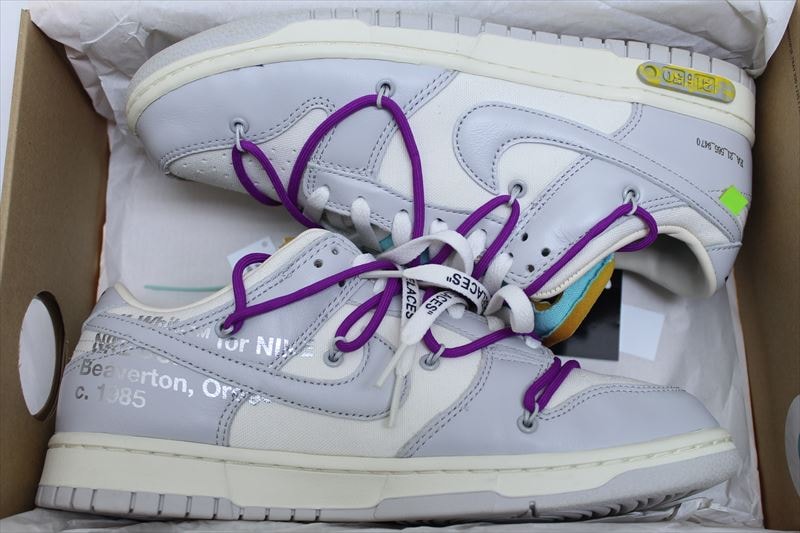 Off-White × Nike Dunk Low 1 of 50 "Lot.21"