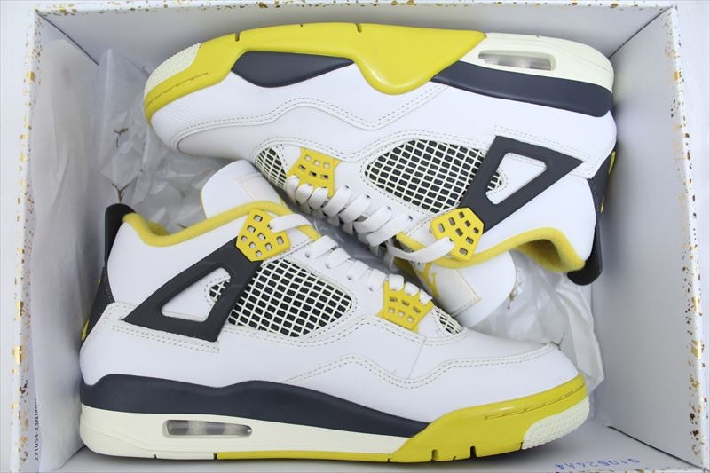 Nike Women's Air Jordan 4 Retro "Vivid Sulfur"