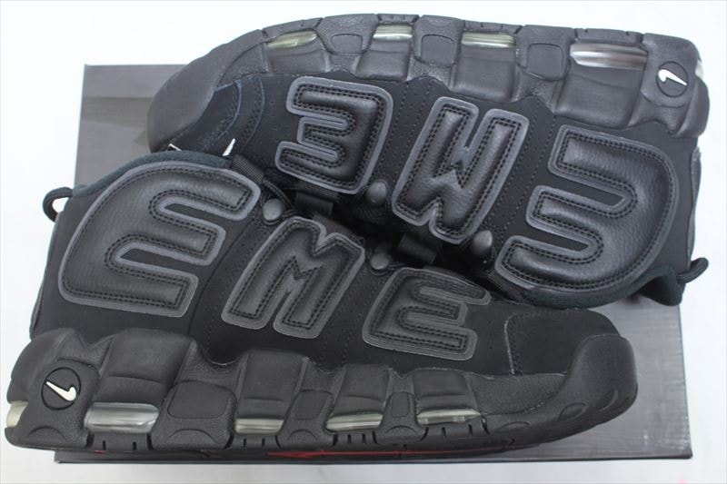 Supreme × Nike Air More Uptempo "Black"