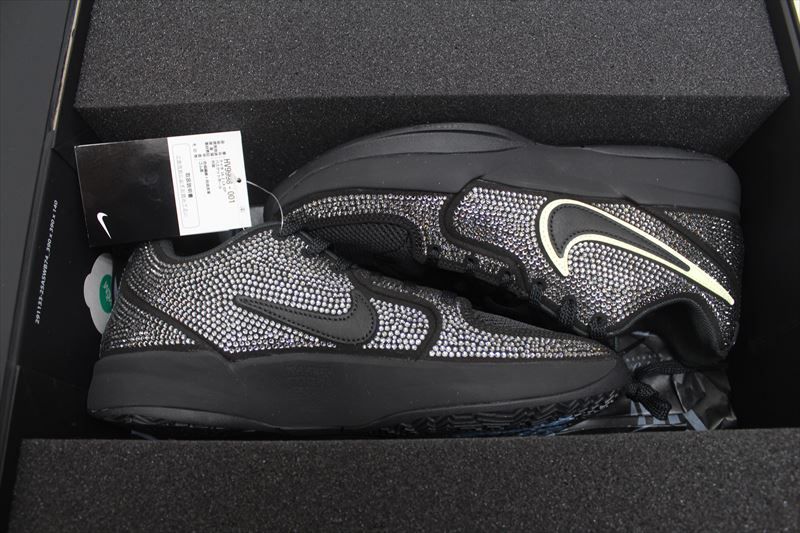 Swarovski × Nike Ja 2 "Black Label" (HV9998-001/HV9999-001)