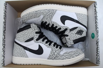 Nike Air Jordan 1 High OG "White Cement/Safari"