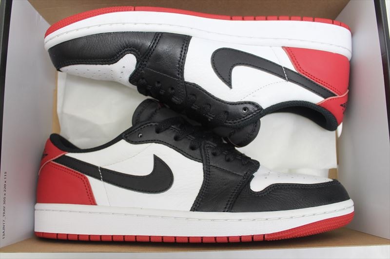 Nike Air Jordan 1 Retro Low OG "Black Toe"