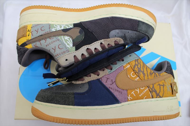 Travis Scott × Nike Air Force 1 Low Cactus Jack "Multi Color"