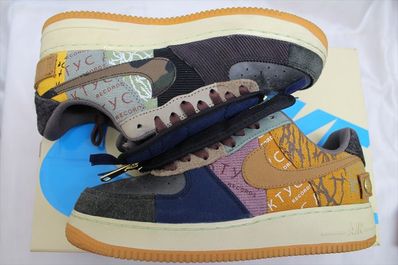 Travis Scott × Nike Air Force 1 Low Cactus Jack "Multi Color"