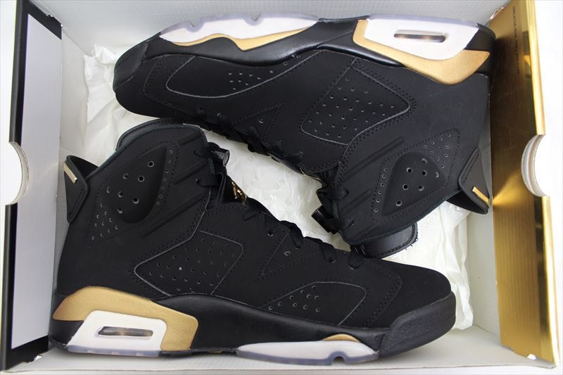 Nike Air Jordan 6 DMP "Black/Metallic Gold" (2020)