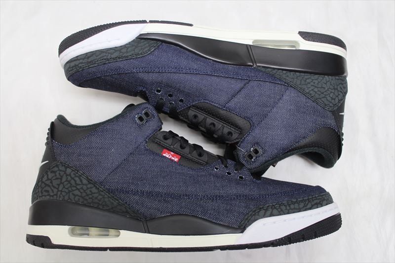Levi’s × Nike Air Jordan 3 Retro SP "Indigo and Gym Red" (LEVI'S Tab)