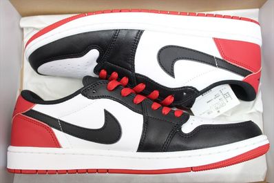 Nike Air Jordan 1 Retro Low OG "Black Toe"