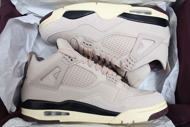 A Ma Maniere × Nike Women's Air Jordan 4 Retro OG SP "Fossil Stone/WYWS"