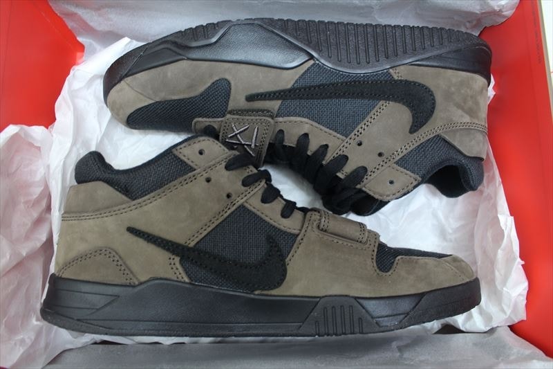 Travis Scott × Nike Jordan Jumpman Jack TR CJ1 T-Rexx "Black and Dark Mocha"