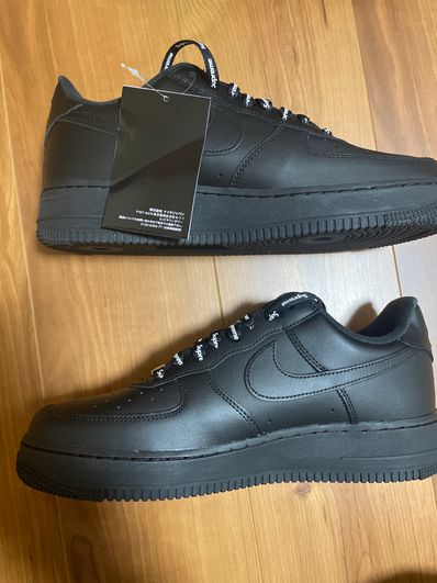 Supreme × Nike Air Force 1 Low "Black"