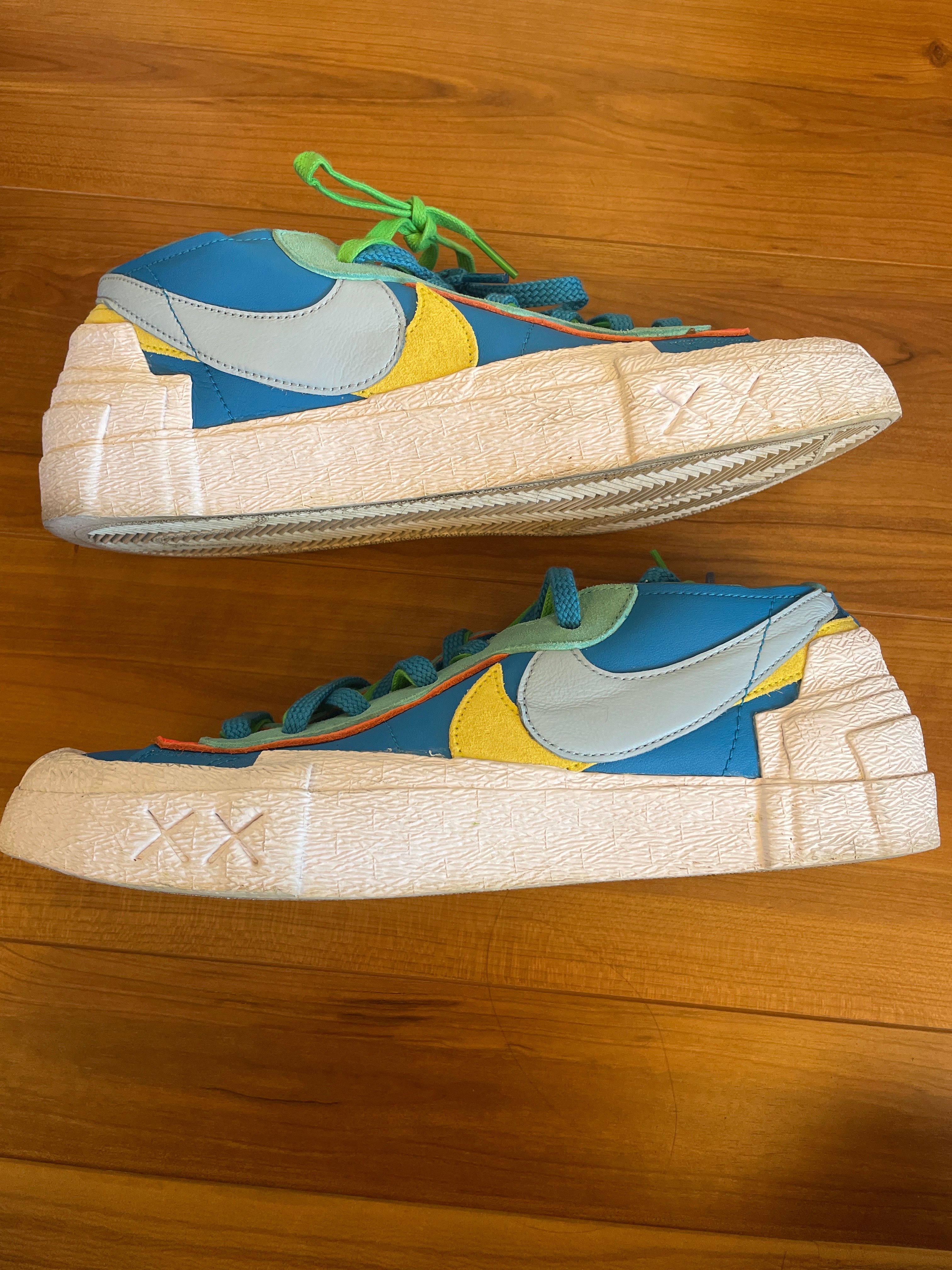 KAWS × sacai × Nike Blazer Low "Neptune Blue"