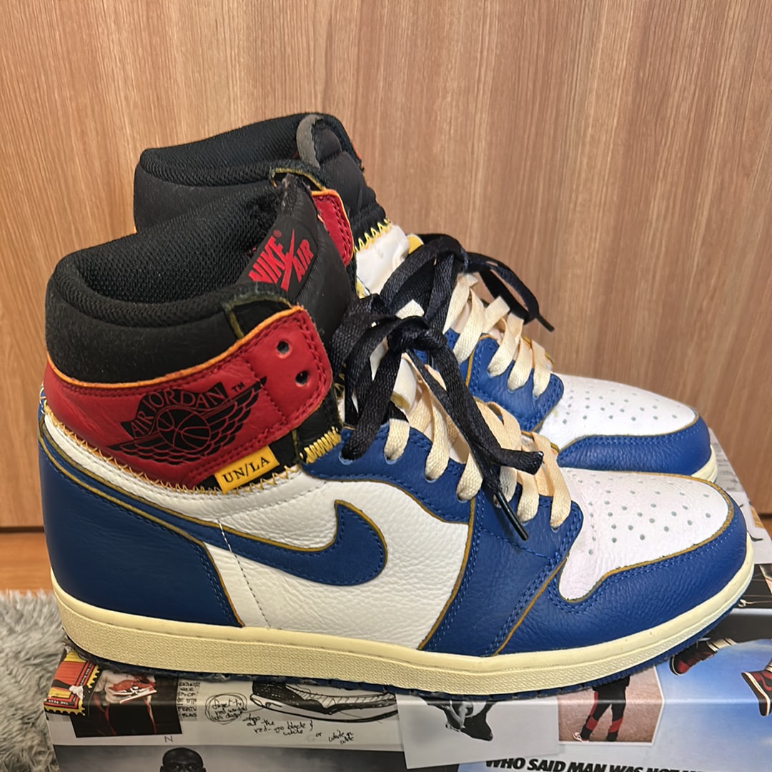 Union × Nike Air Jordan 1 Retro High OG NRG "Storm Blue/Varsity Red"