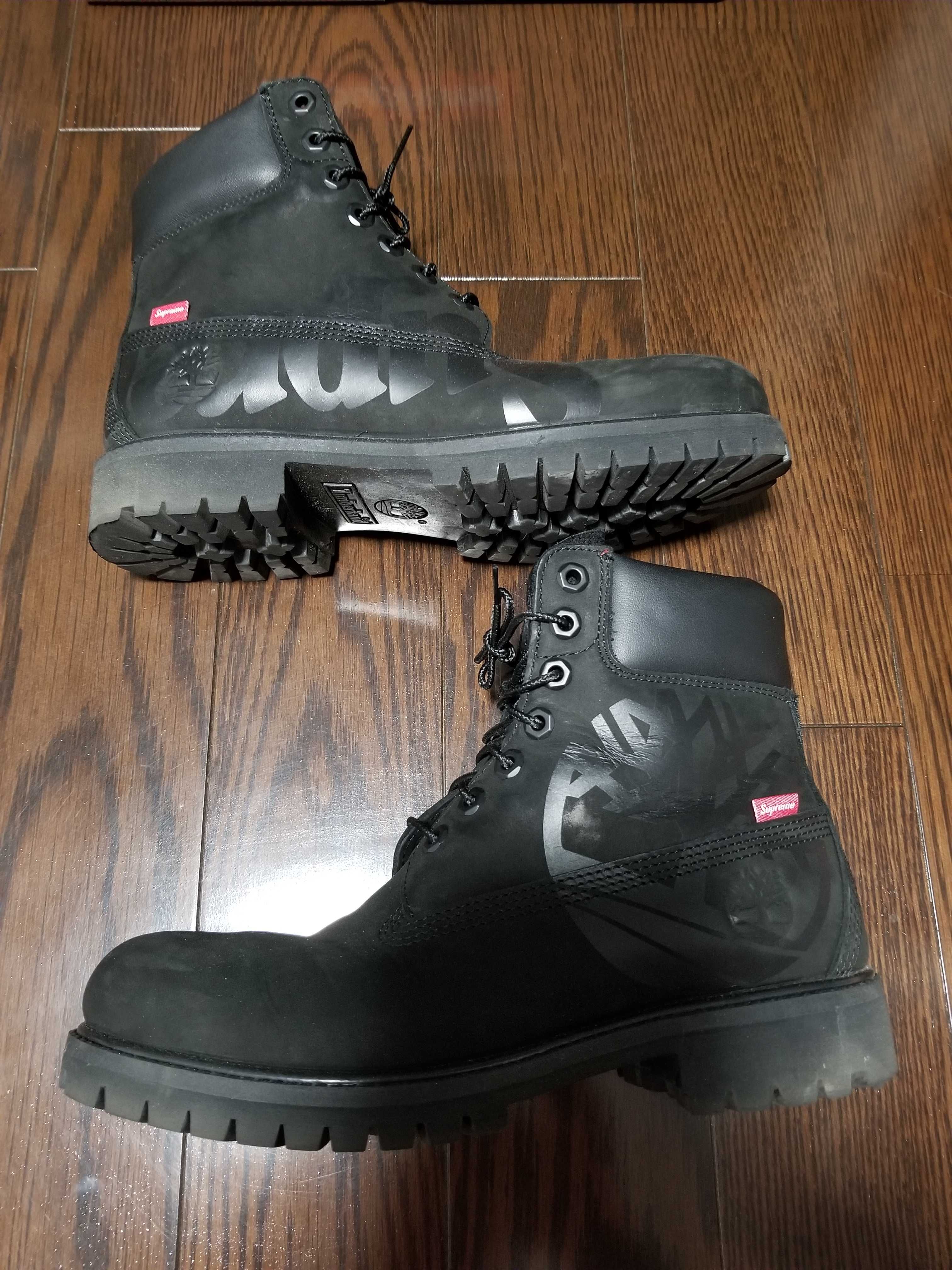 Timberland × Supreme 6 Boot "Black"