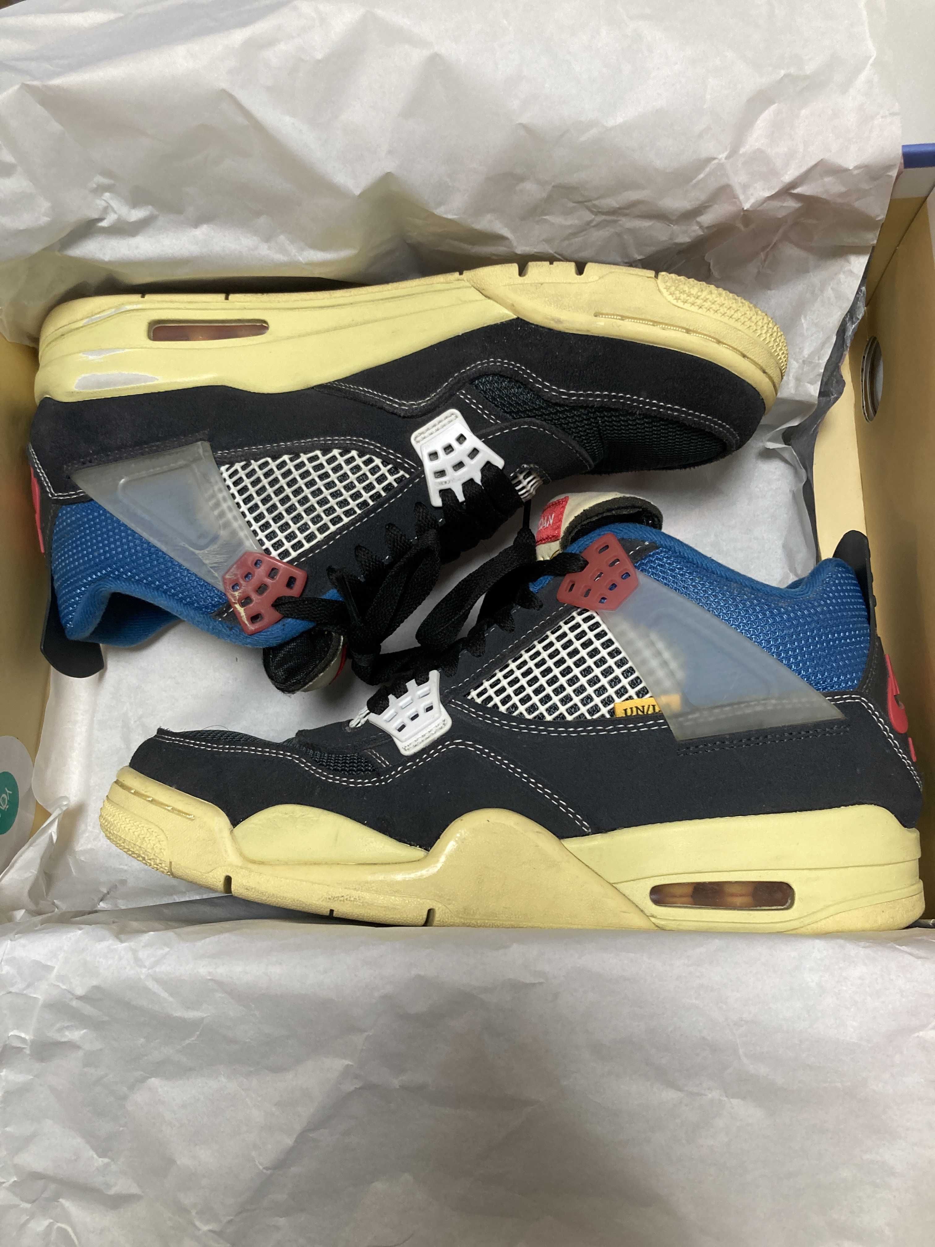 UNION × NIKE AIR JORDAN 4 "OFF NOIR"