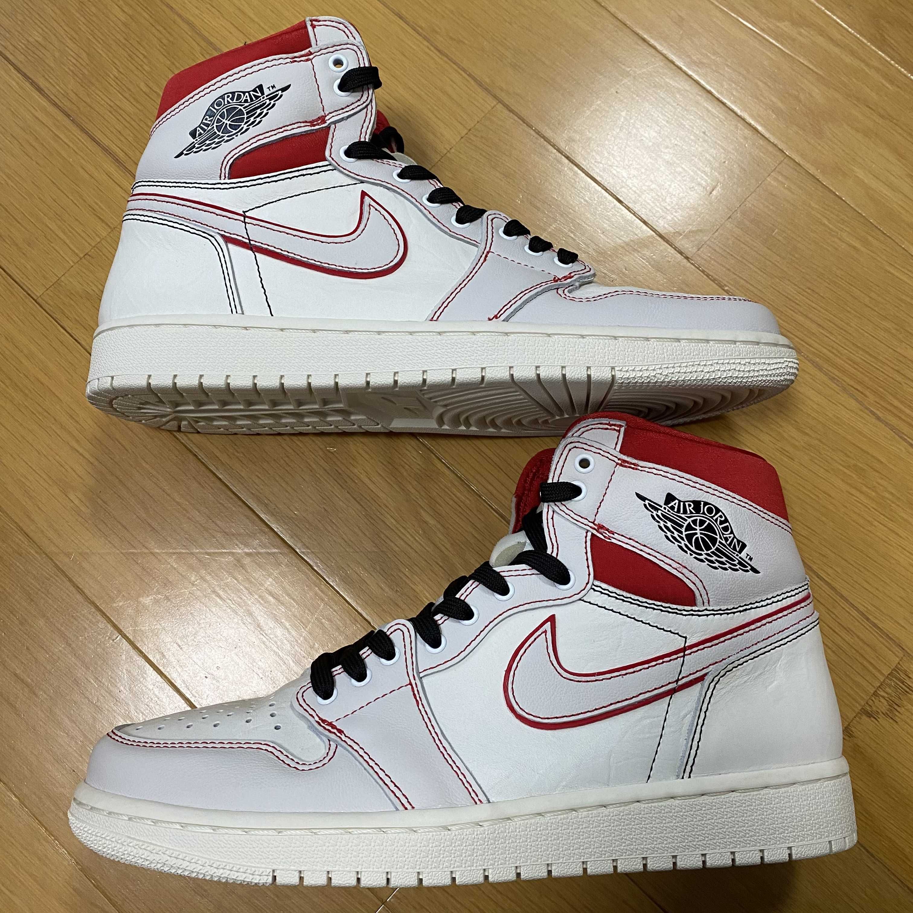 Nike Air Jordan 1 Retro High OG "Sail/University Red"     