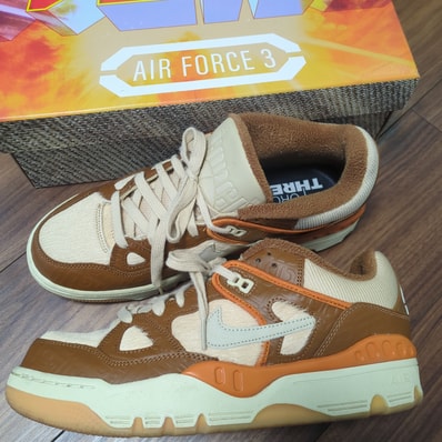 NIGO® × Nike Air Force 3 Low SP "Beige" (OGIN Heel Logo)