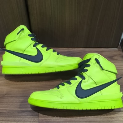 Ambush × Nike Dunk High "Flash Lime"