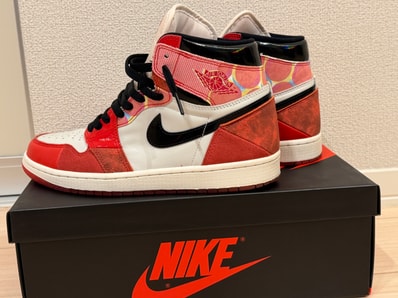 Spider-Man × Nike Air Jordan 1 Retro High OG SP "Spider-Man: Across the Spider-Verse/University Red"