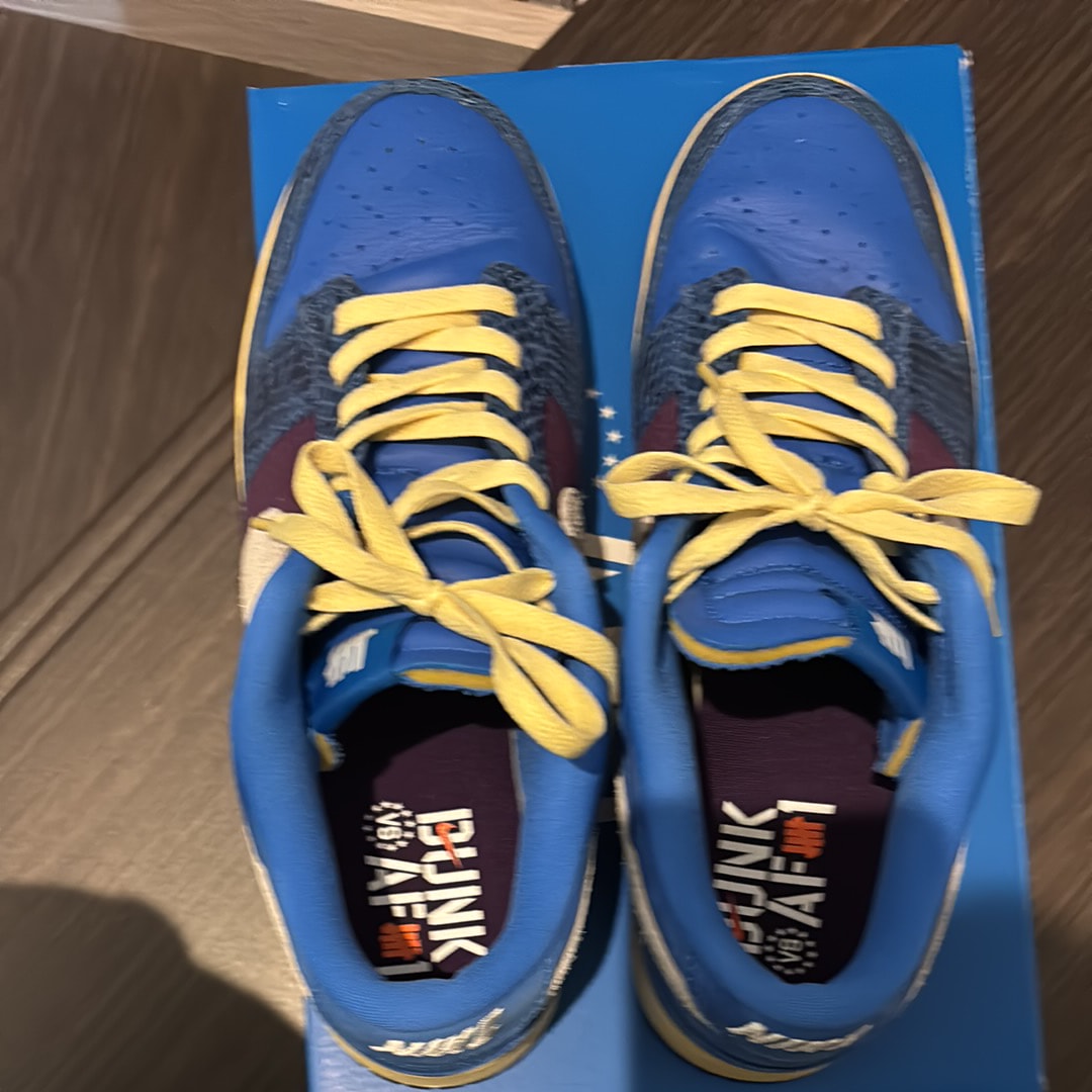 UNDEFEATED × Nike Dunk Low SP "Royal"