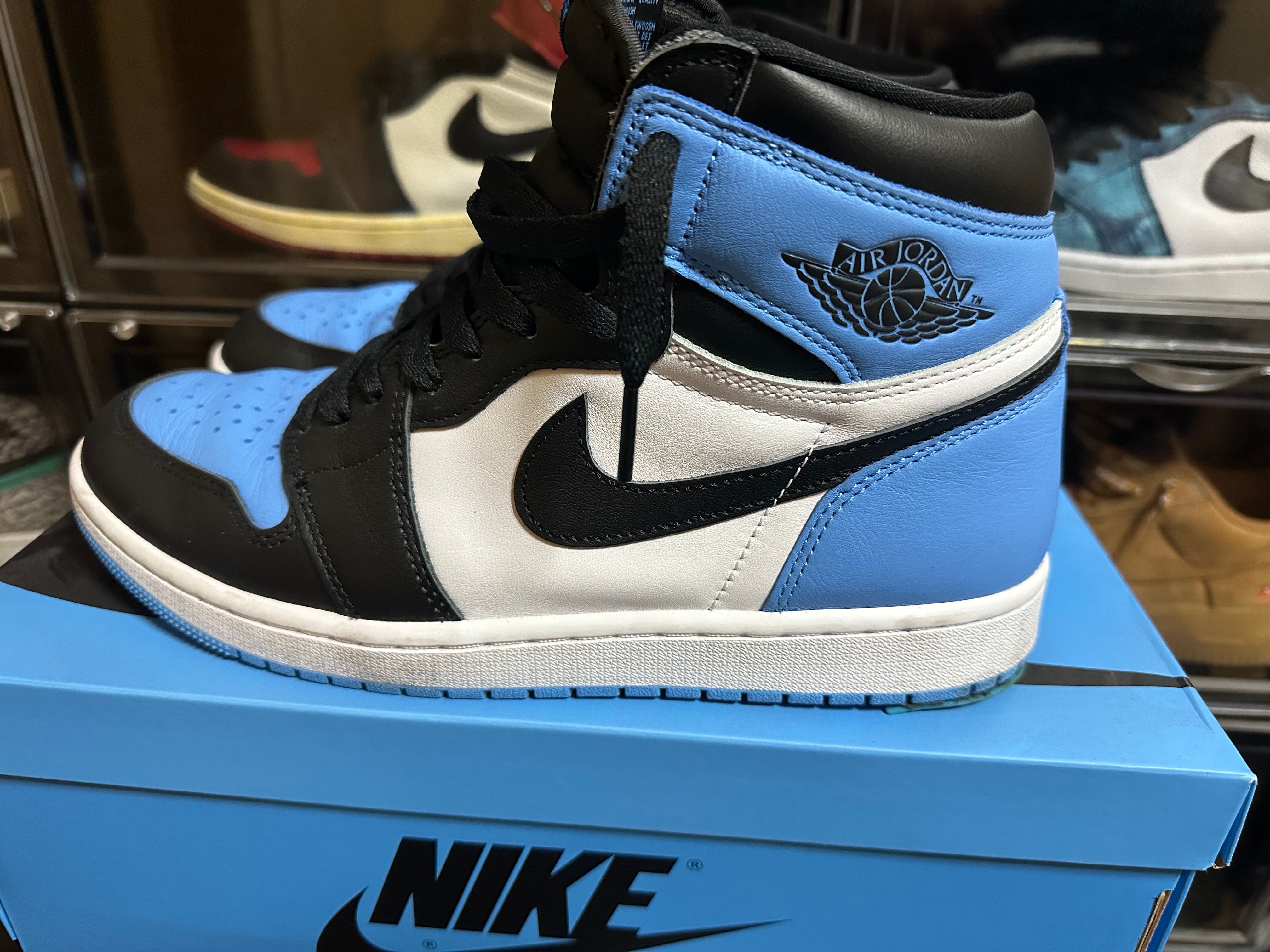 Nike Air Jordan 1 Retro High OG "University Blue/UNC Toe"