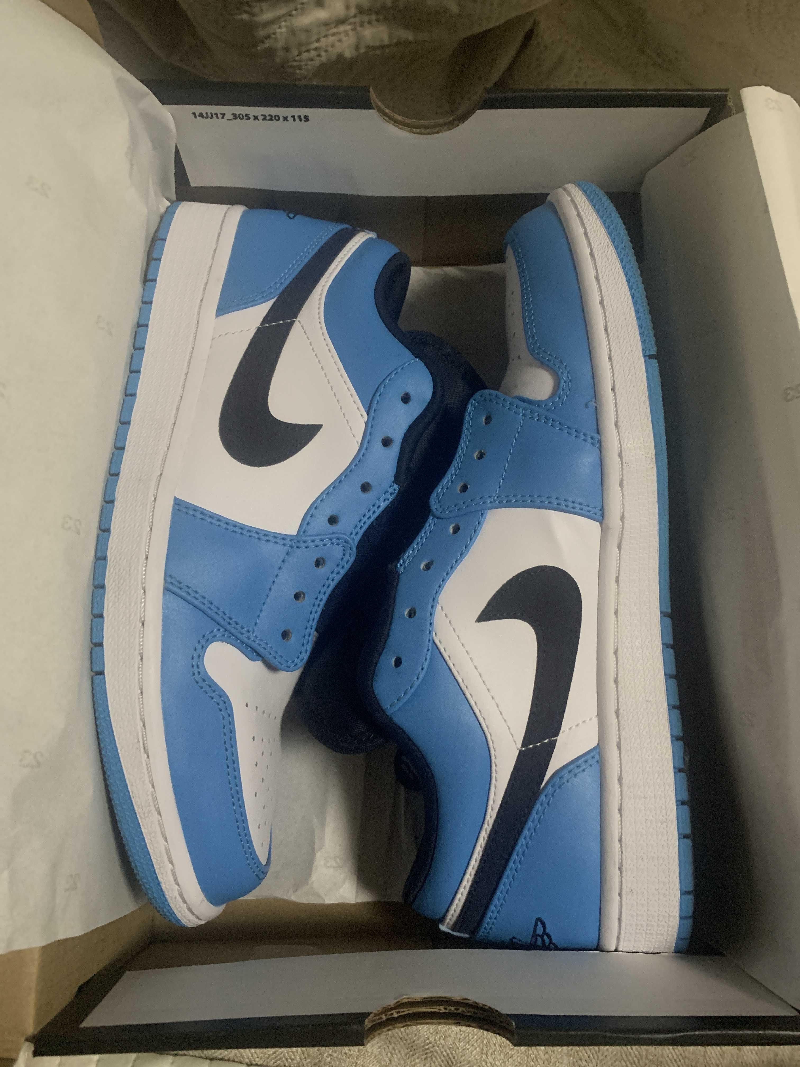 Nike Air Jordan 1 Low "University Blue"   