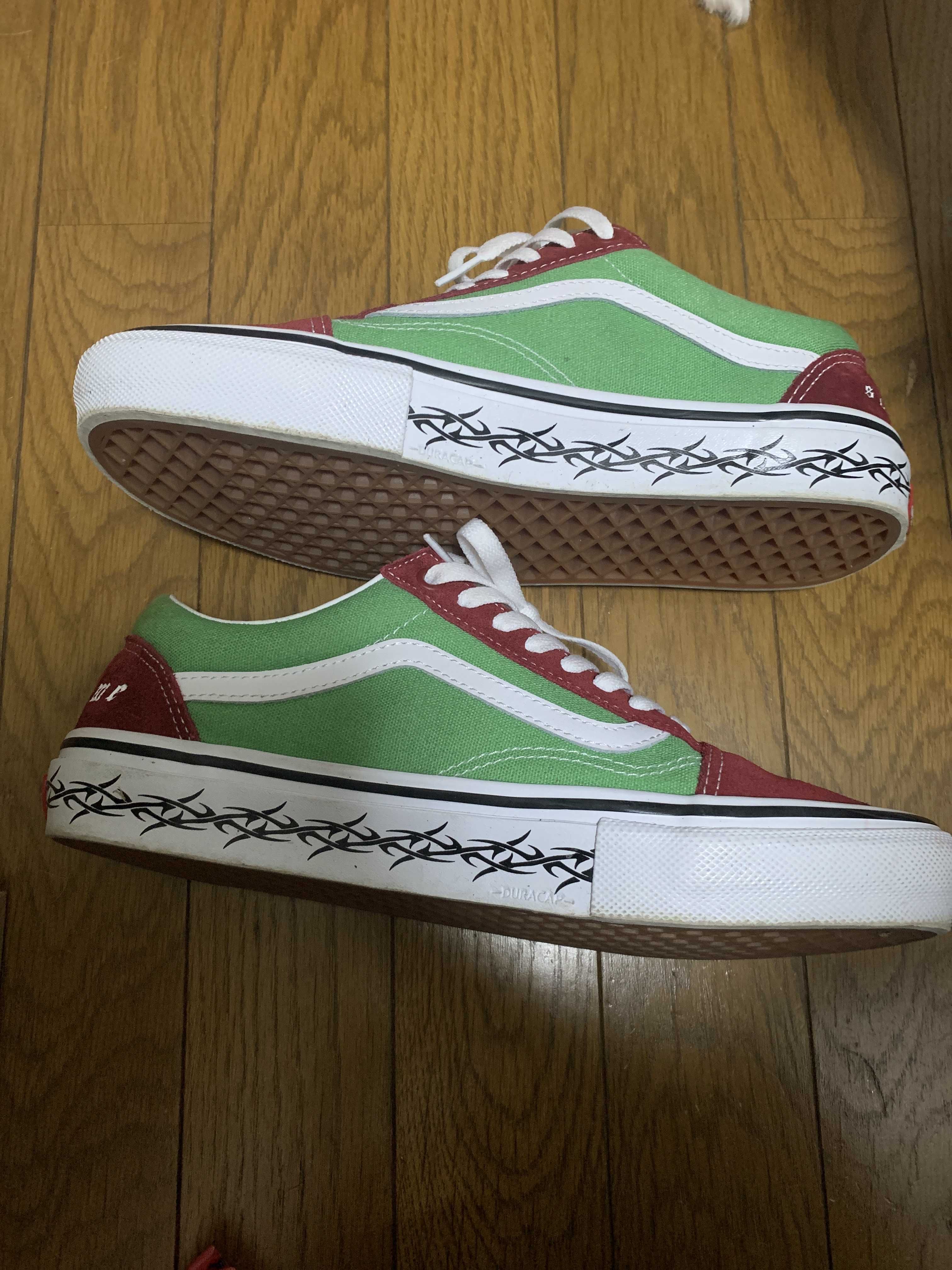 Supreme × Vans Old Skool "Green"