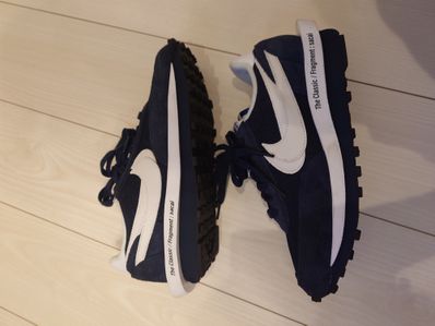 Fragment × sacai × Nike LD Waffle "Blackended Blue"