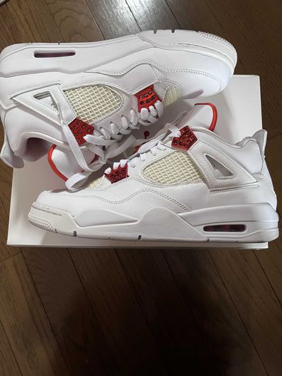 Nike Air Jordan 4 Retro "White/Team Orange"