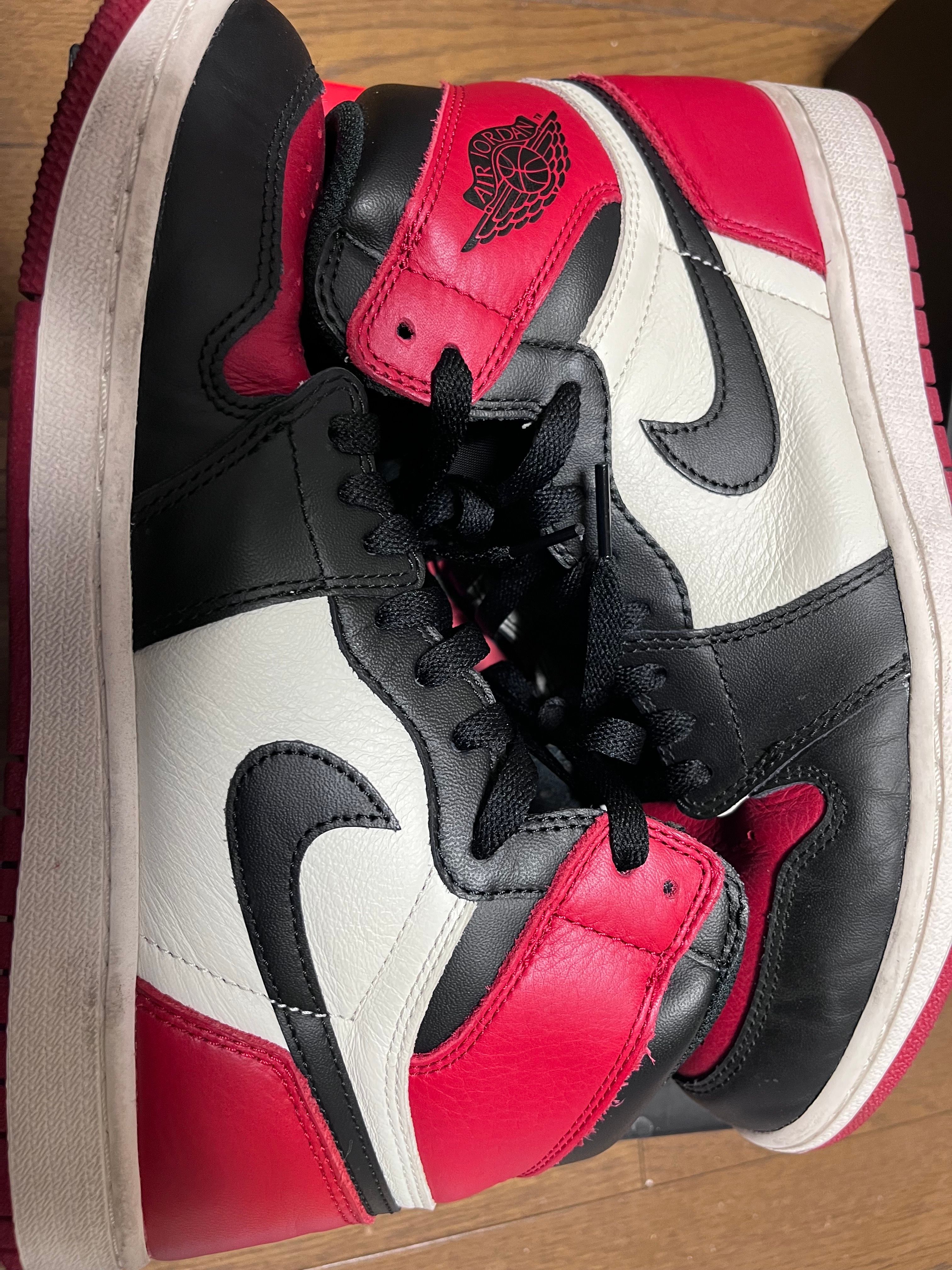 Nike Air Jordan 1 Retro High OG "Bred Toe"