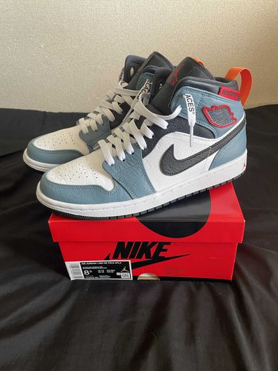 FACETASM × Nike Air Jordan 1 Mid "White/Navy"