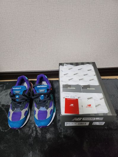 New Balance 992 "Turquoise/Purple/White"