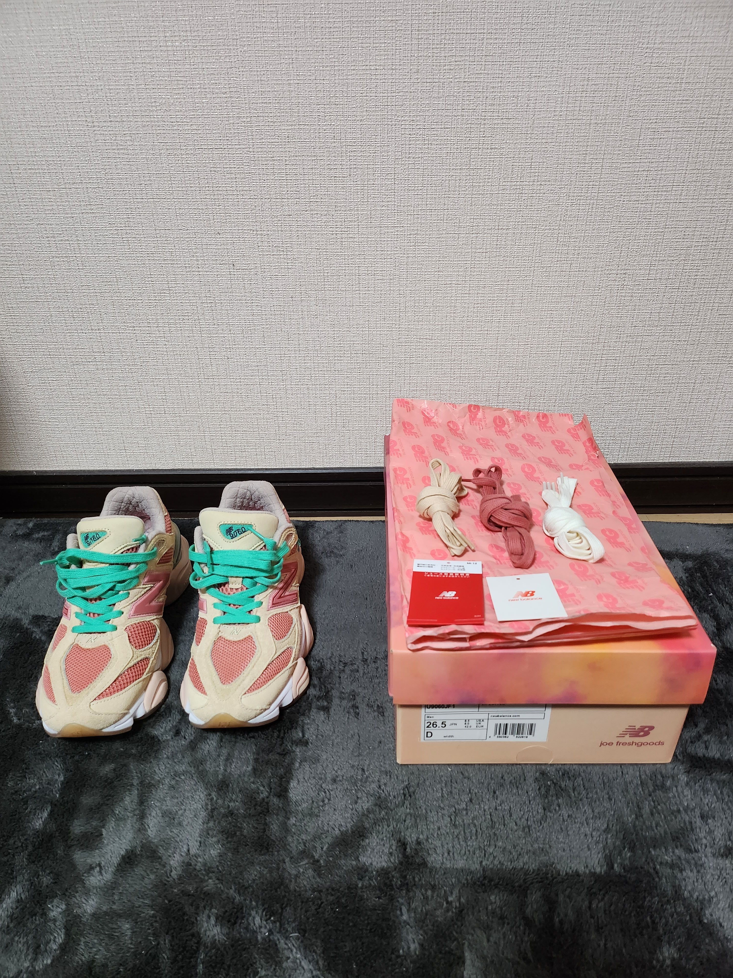 Joe Freshgoods × New Balance 9060 Inside Voices "Penny Cookie Pink"