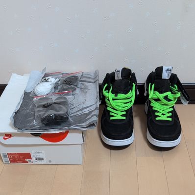 Stussy × Nike Vandal High "Black"