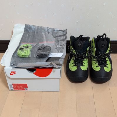 Stussy × Nike Air Penny 2 "Black/Green"