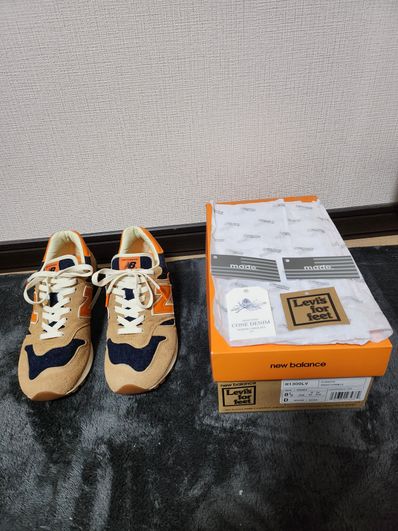 Levi's × New Balance 1300 "Orange/Black"