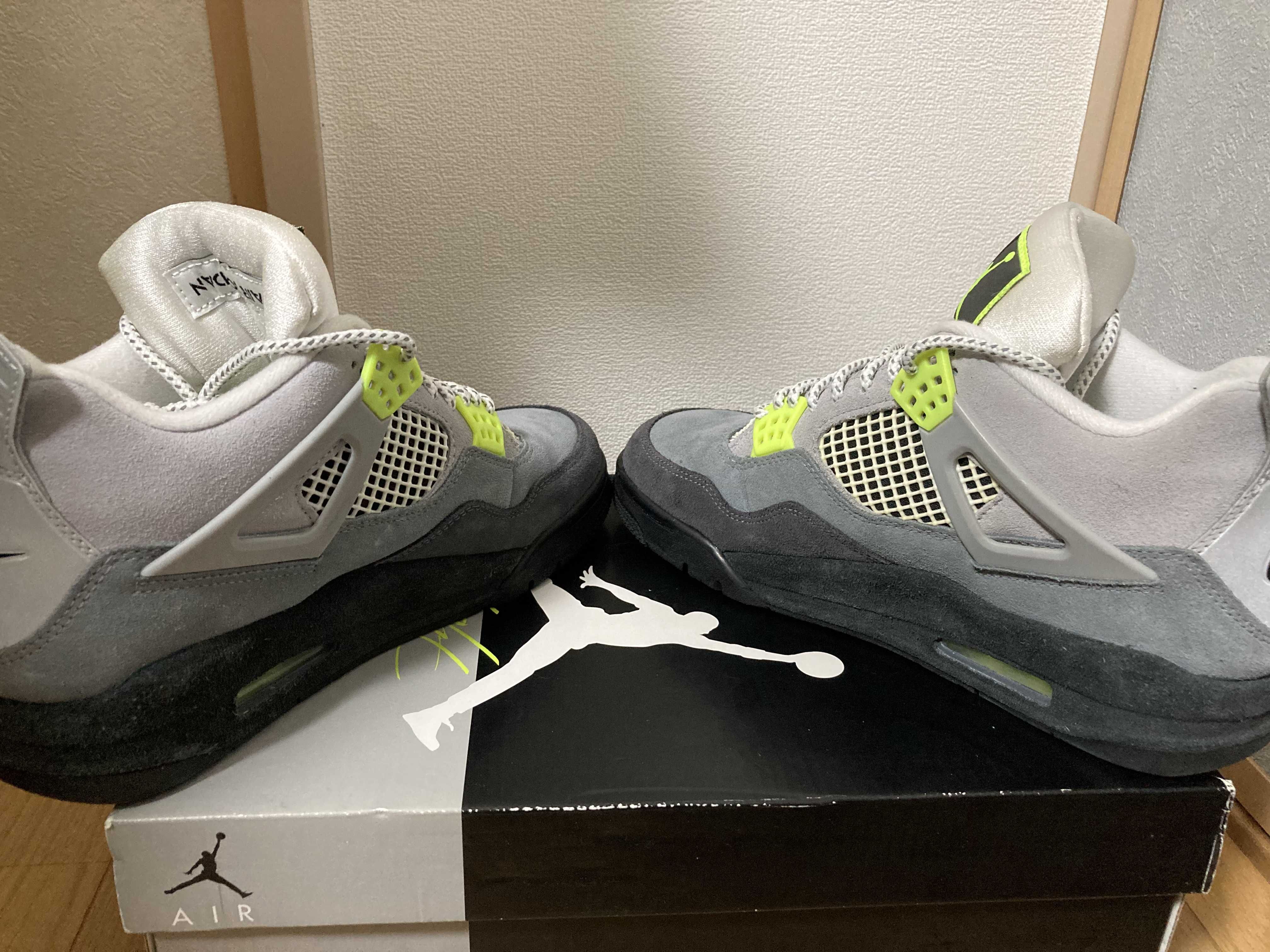 NIKE AIR JORDAN 4 RETRO LE "NEON"