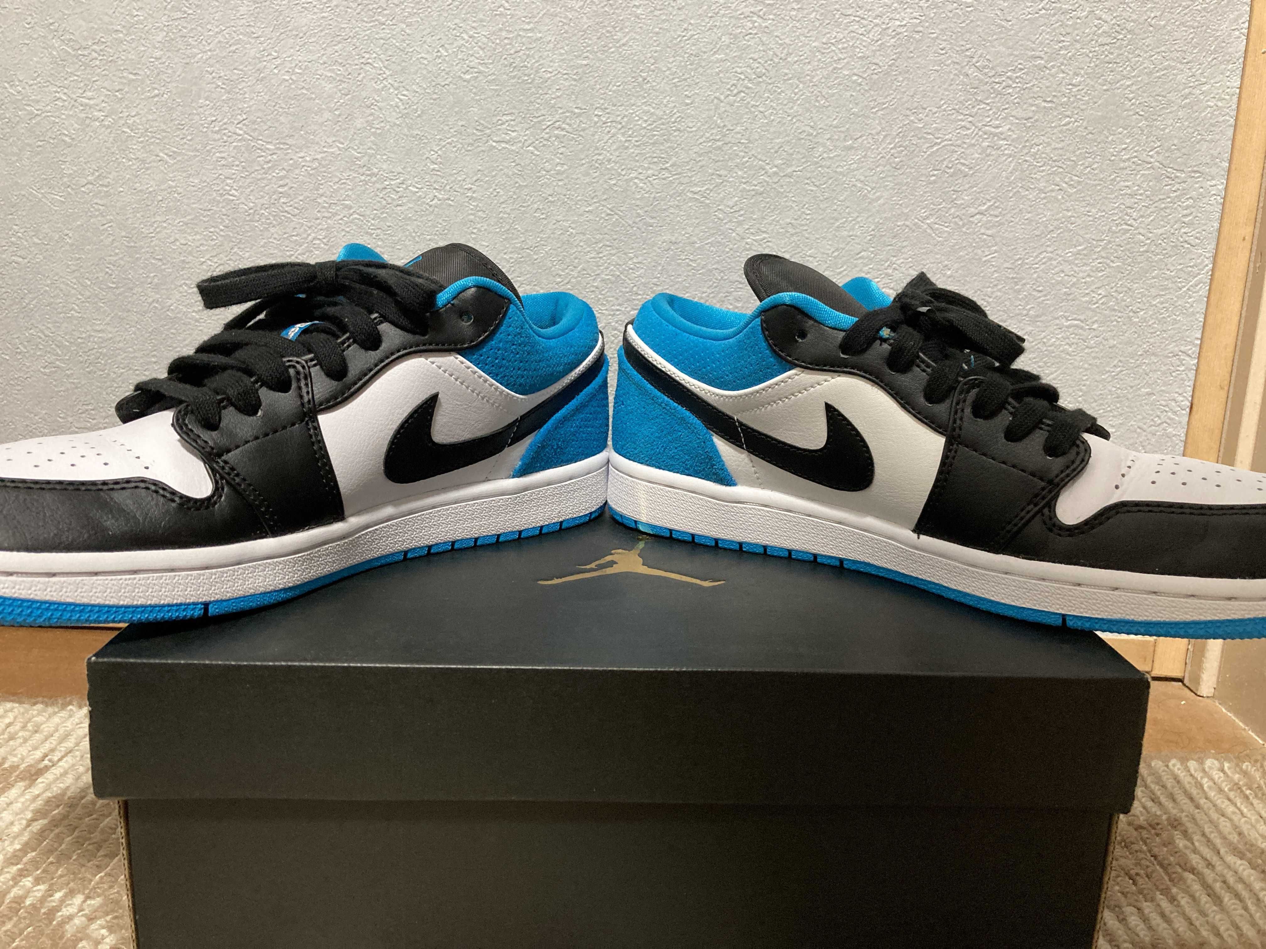 Nike Air Jordan 1 Low SE "Black/Laser Blue/White"