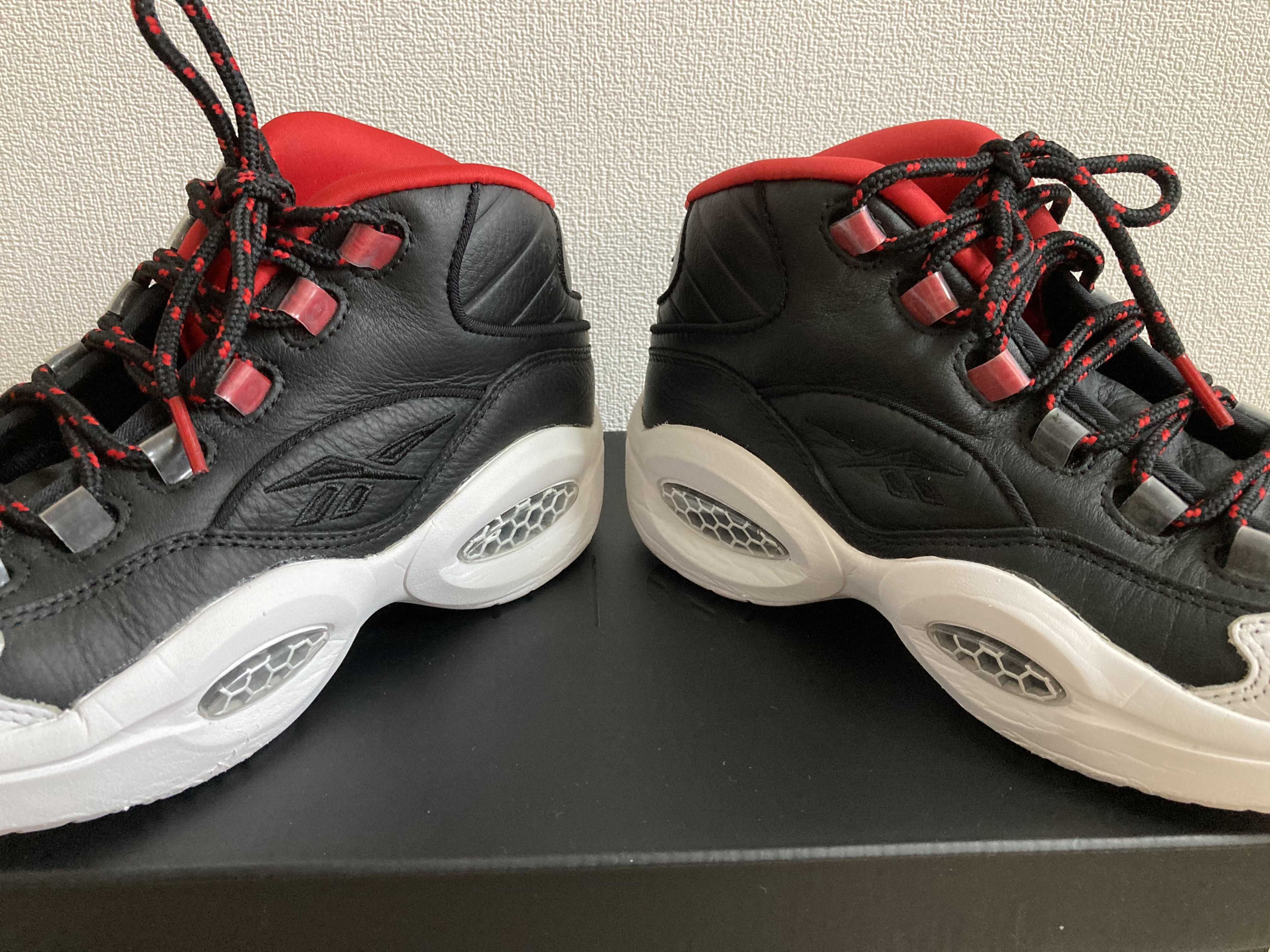 Iverson × Harden × Reebok Question Mid "Black"