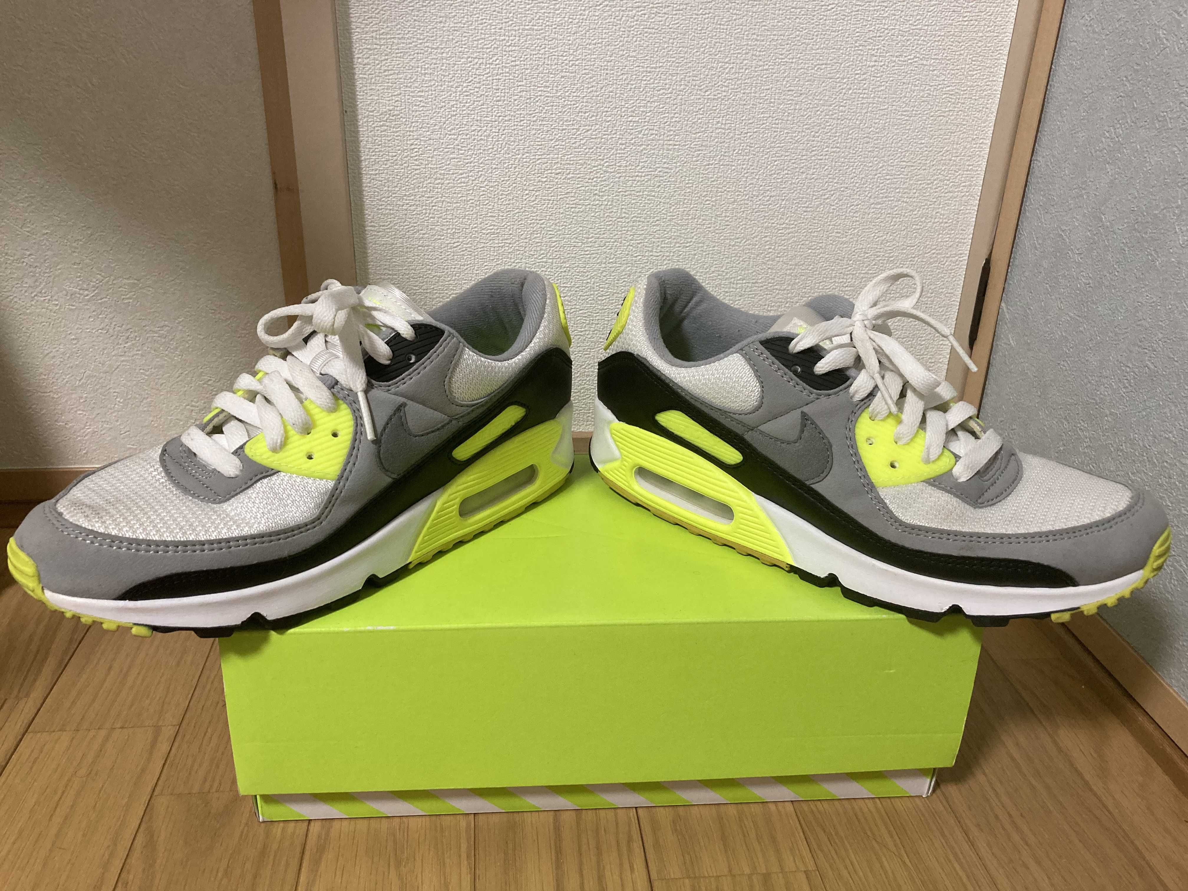 NIKE AIR MAX 90 "VOLT/PARTICLE GREY"