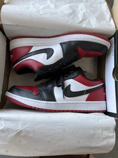 Nike Air Jordan 1 Low "Bred Toe"