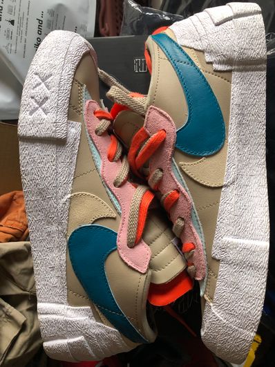 KAWS × sacai × Nike Blazer Low "Reed"