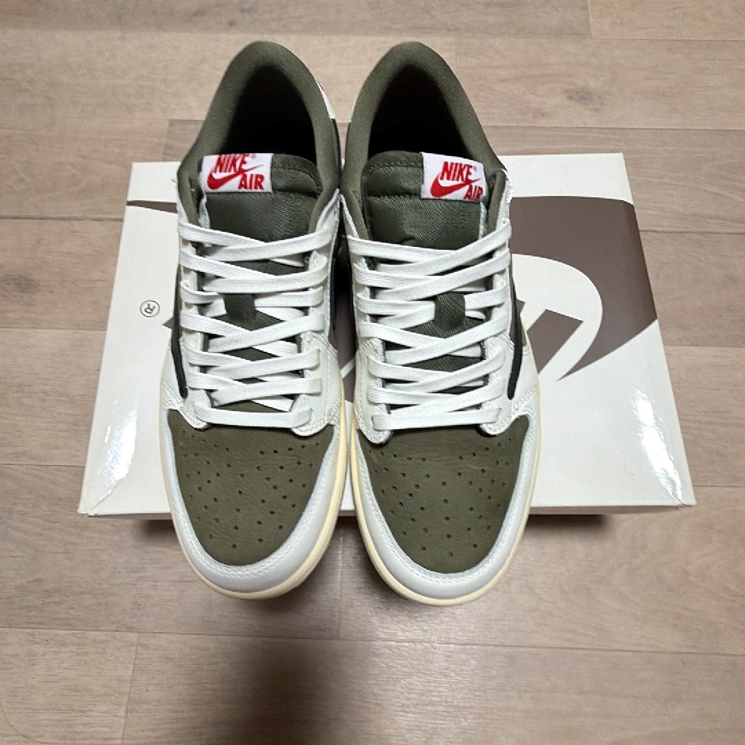 Travis Scott × Nike Air Jordan 1 Low OG SP "Reverse Olive"