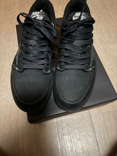 Travis Scott × Nike Air Jordan 1 Low OG SP "Black Phantom"