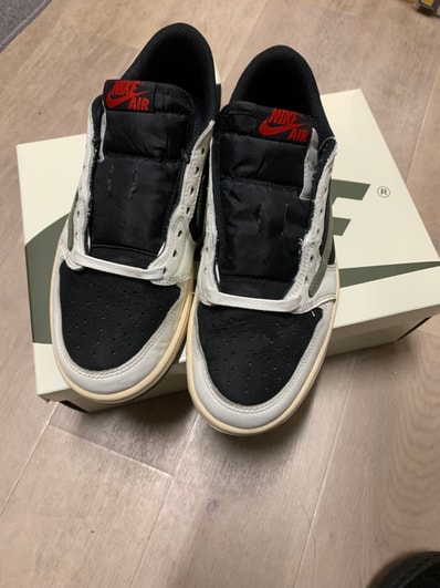 Travis Scott × Nike Women's Air Jordan 1 Low OG "Medium Olive"