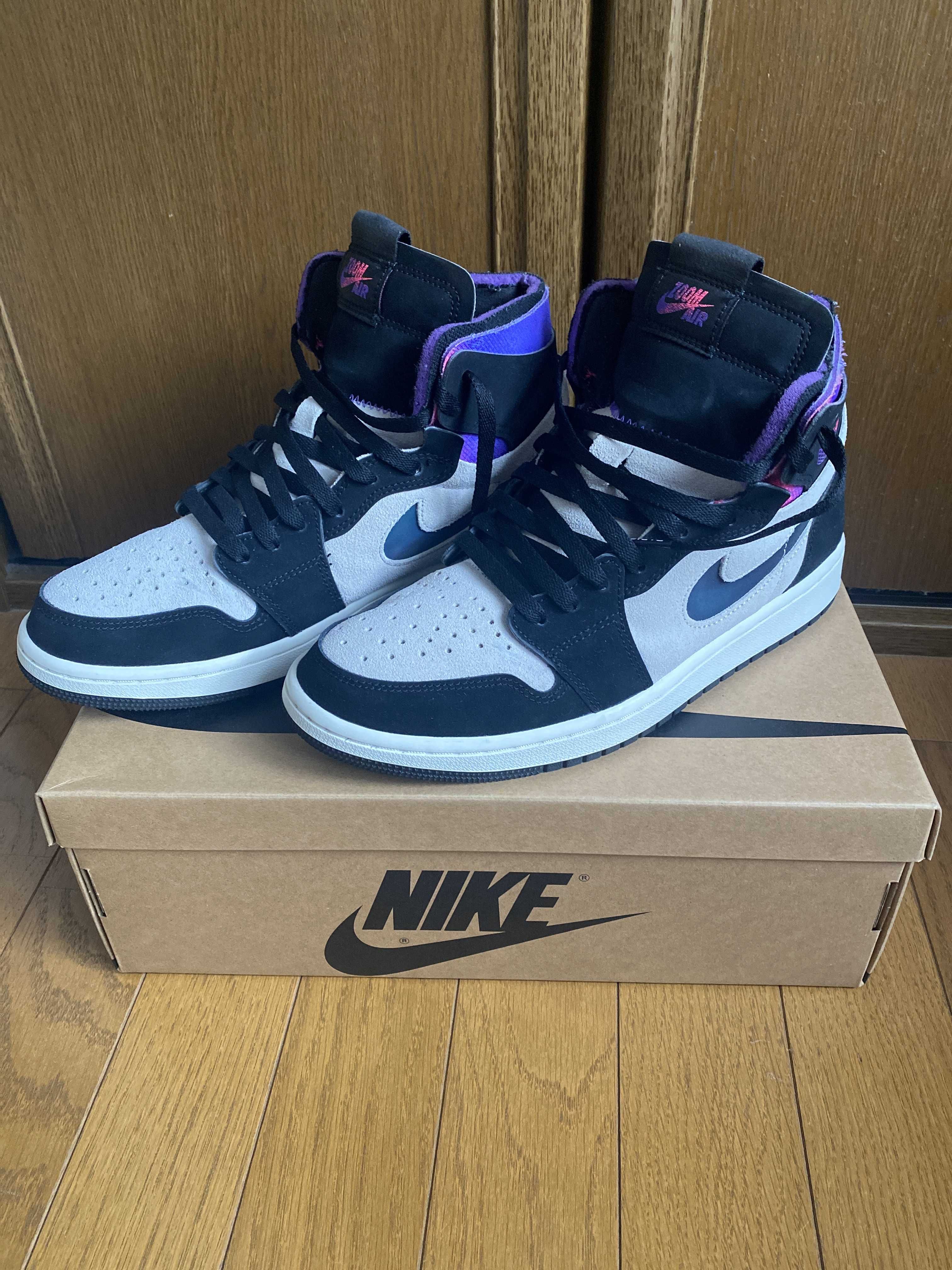 Paris Saint-Germain (PSG) × Nike Air Jordan 1 High Zoom Air CMFT "White/Black"