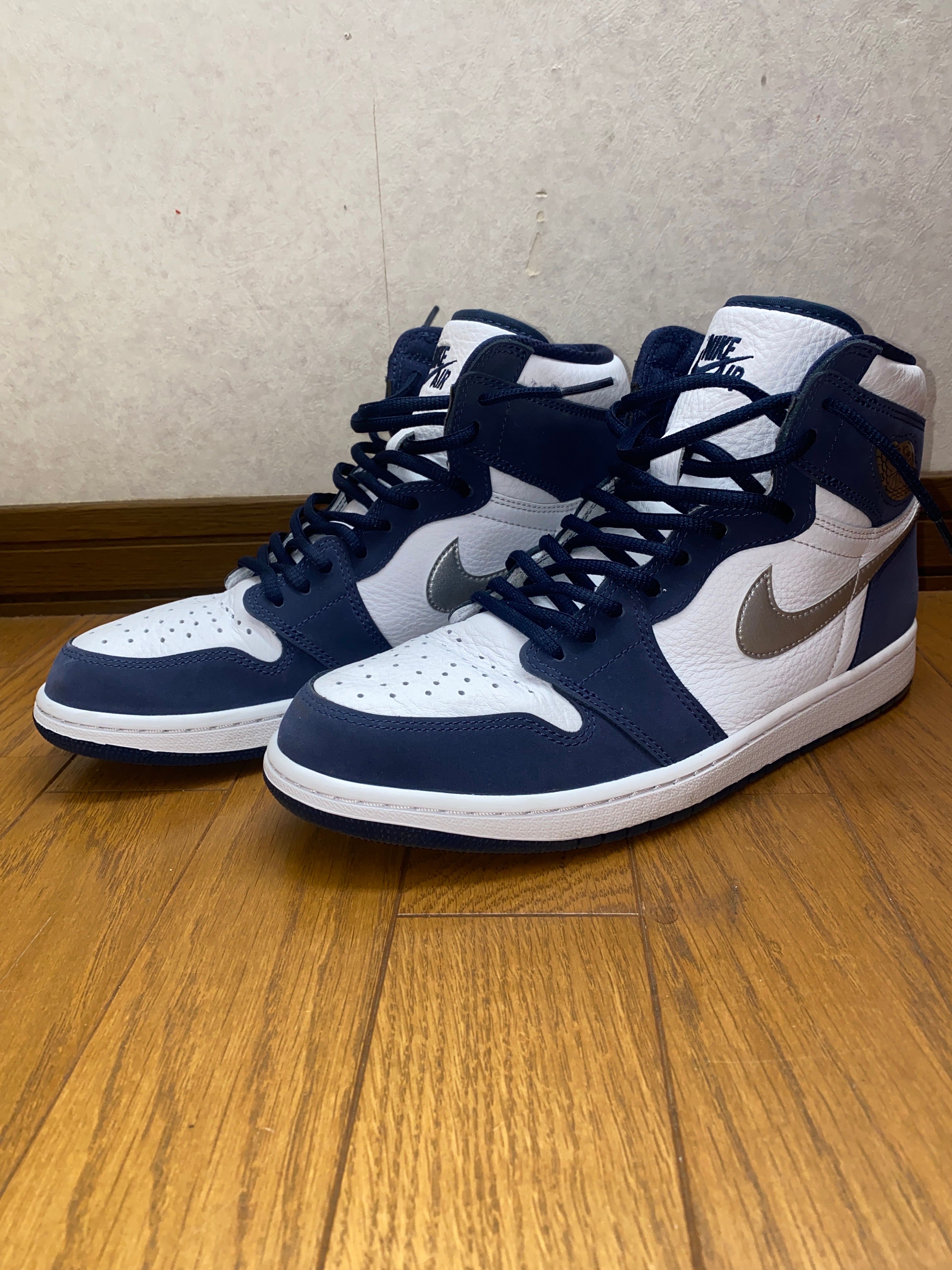 Nike Air Jordan 1 High OG CO.JP "White/Midnight Navy" (2020)(ブリーフケースなし)