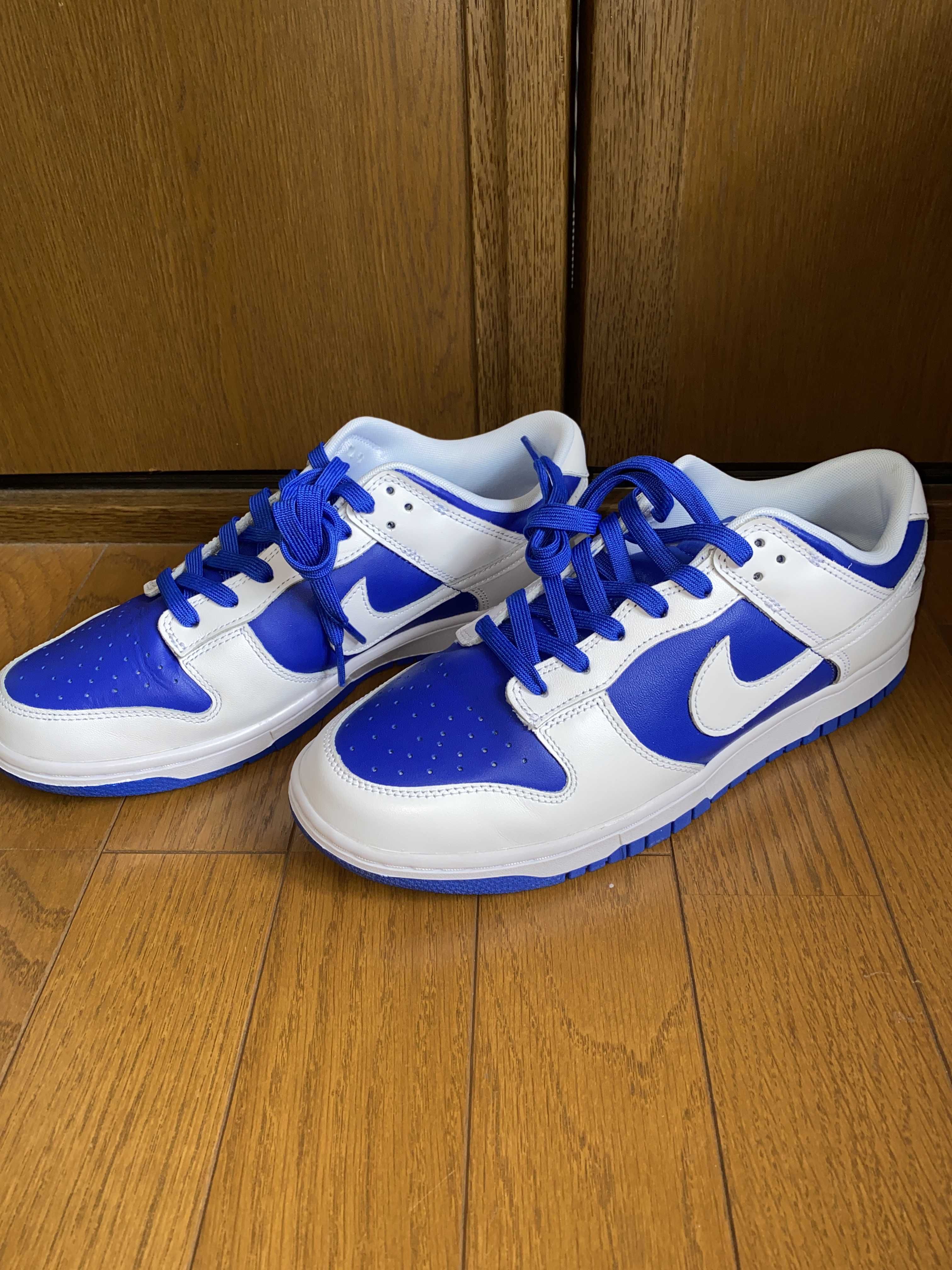 Nike Dunk Low Retro "Racer Blue and White"