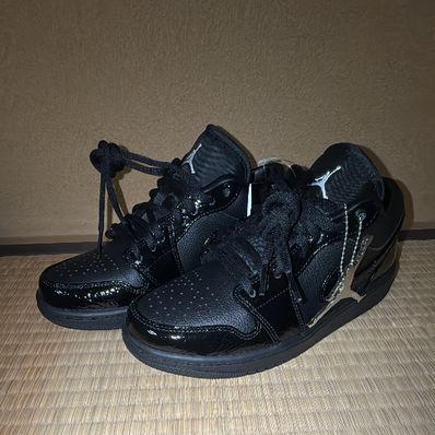 Nike Women's Air Jordan 1 Low SE "Black Croc"