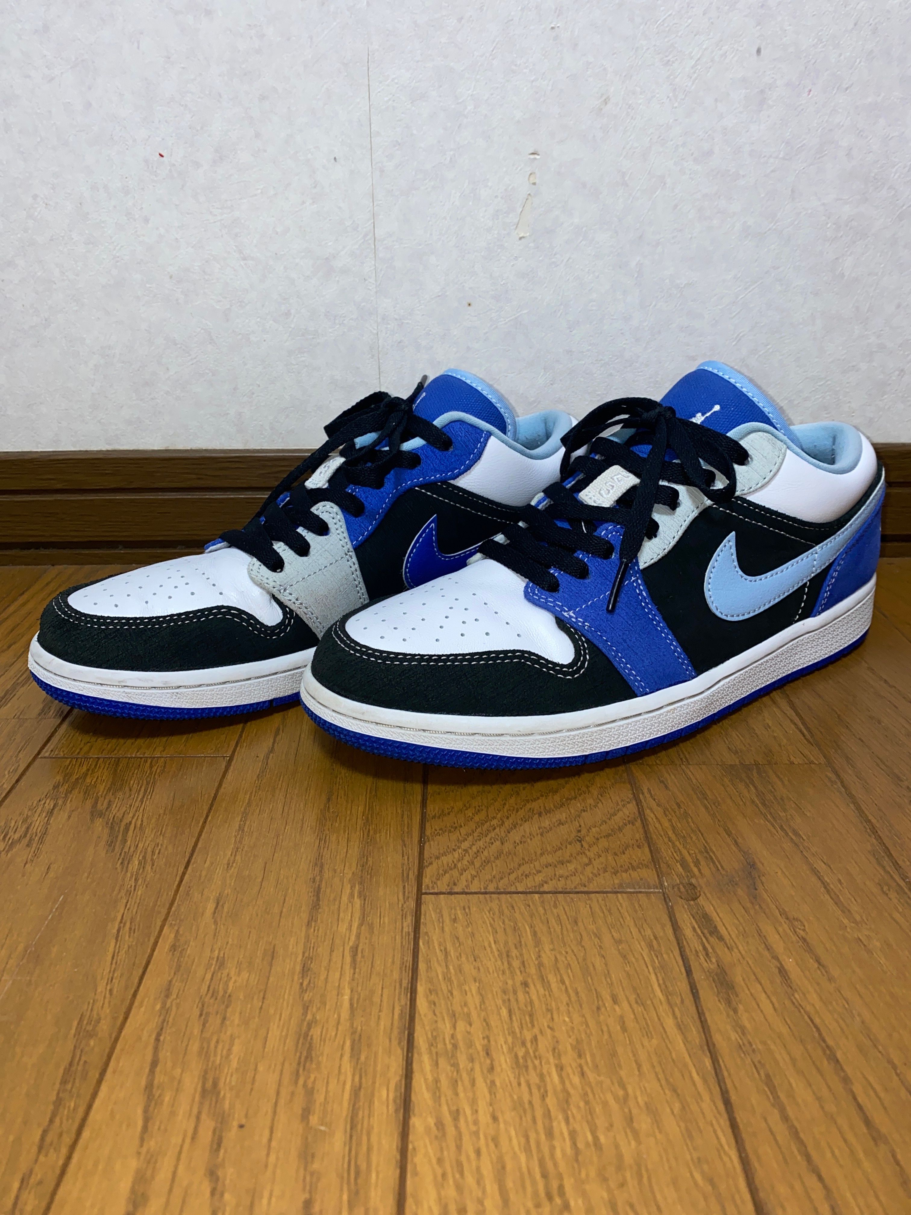 Nike Air Jordan 1 Low "White/Black/Blue"